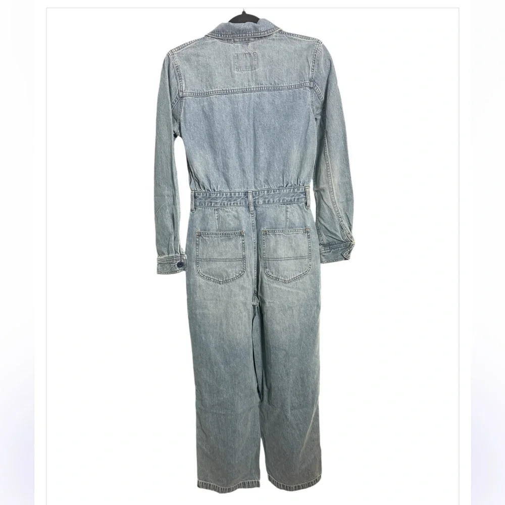 Lee Union-Alls Distressed Denim Jumpsuit NWT - Picture 2 of 6